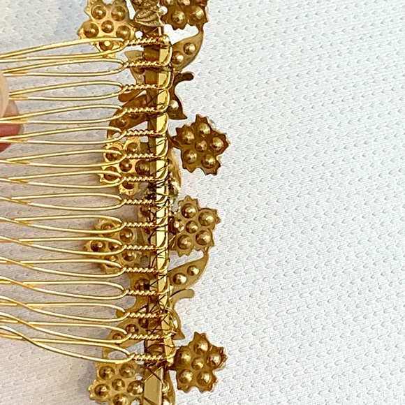 custom rhinestone pearl wedding hair accessory - Picture 15 of 15